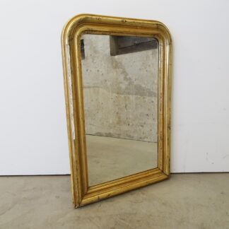 Antiker vergoldeter Spiegel Still Louis-Philippe.