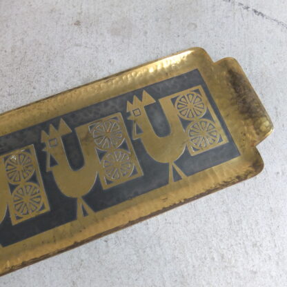 Steinlin Modernist brass dish