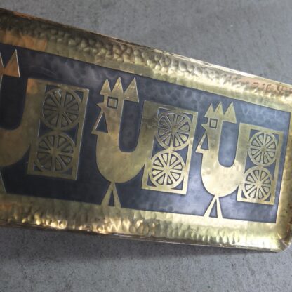 Steinlin Modernist brass dish