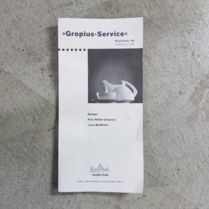 Rosenthal Gropius TAC Tee-Service