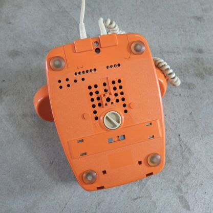 Vintage orange phone 1970