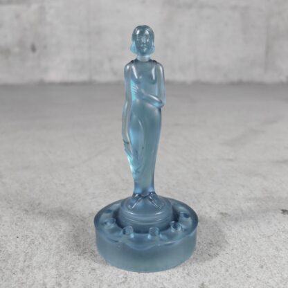 Art Déco glass figurine