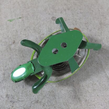 Walking turtle tin toy