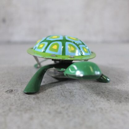 Walking turtle tin toy