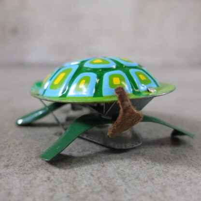 Walking turtle tin toy