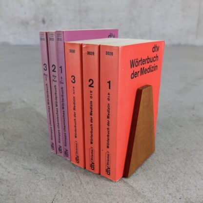 Mid-century wooden bookends