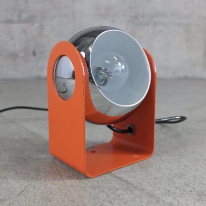 Space Age orange Kugellampe 1970