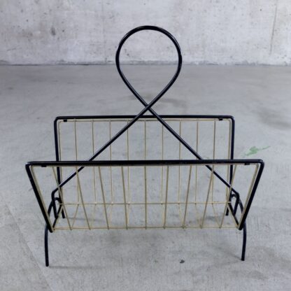 Mid-century magazine rack 1950s