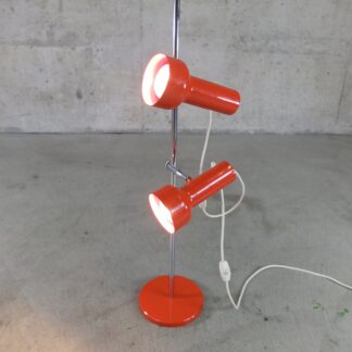 Orange Spot Stehlampe 1980