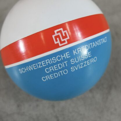 Runde Spardose Credit Suisse 1984