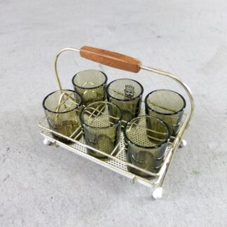 Verres schnaps bâlois Mid-century