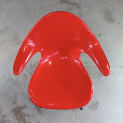 Chaise fibre verre Space Age