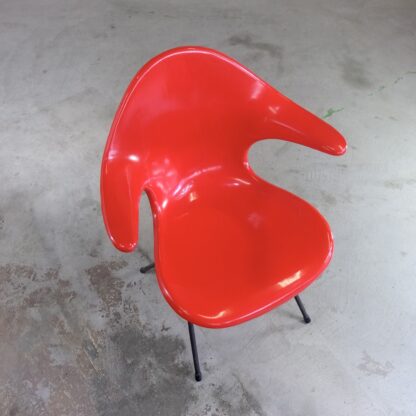 Chaise fibre verre Space Age