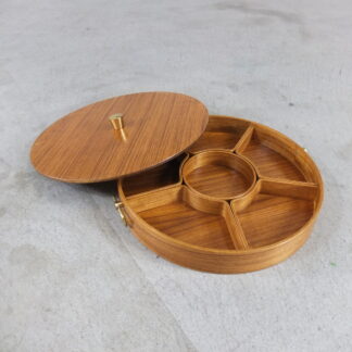 Boîte de rangement scandinave mid-century