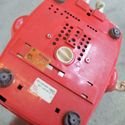 Téléphone rouge vintage 1970