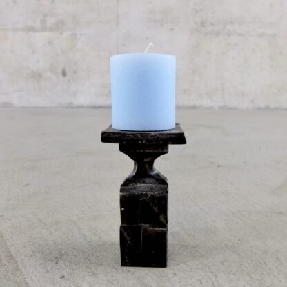 Weiland Kerzenhalter Bronze Brutalismus