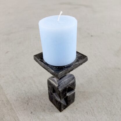 Weiland Kerzenhalter Bronze Brutalismus