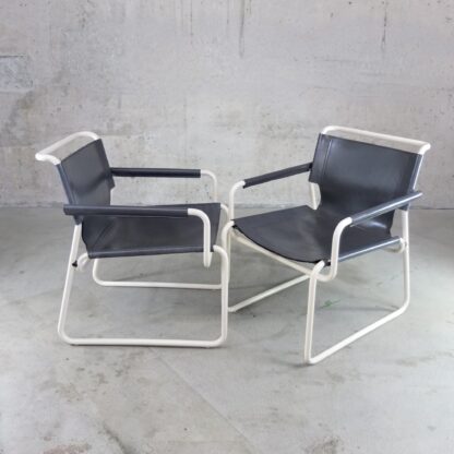 Vintage tubular chairs Hans Zaugg