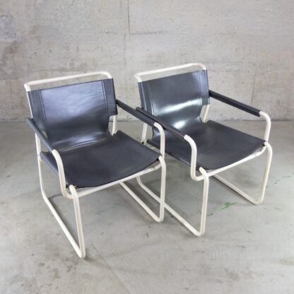 Vintage tubular chairs Hans Zaugg