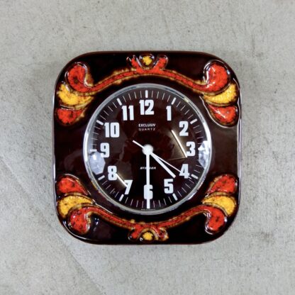 Vintage Staiger wall clock 1970