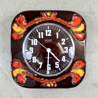 Vintage Staiger wall clock 1970