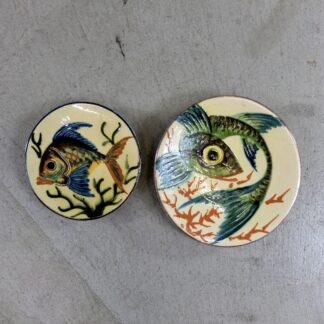 Mid-century Puigdemont ceramic plates