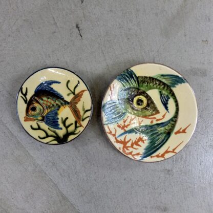 Mid-century Puigdemont ceramic plates