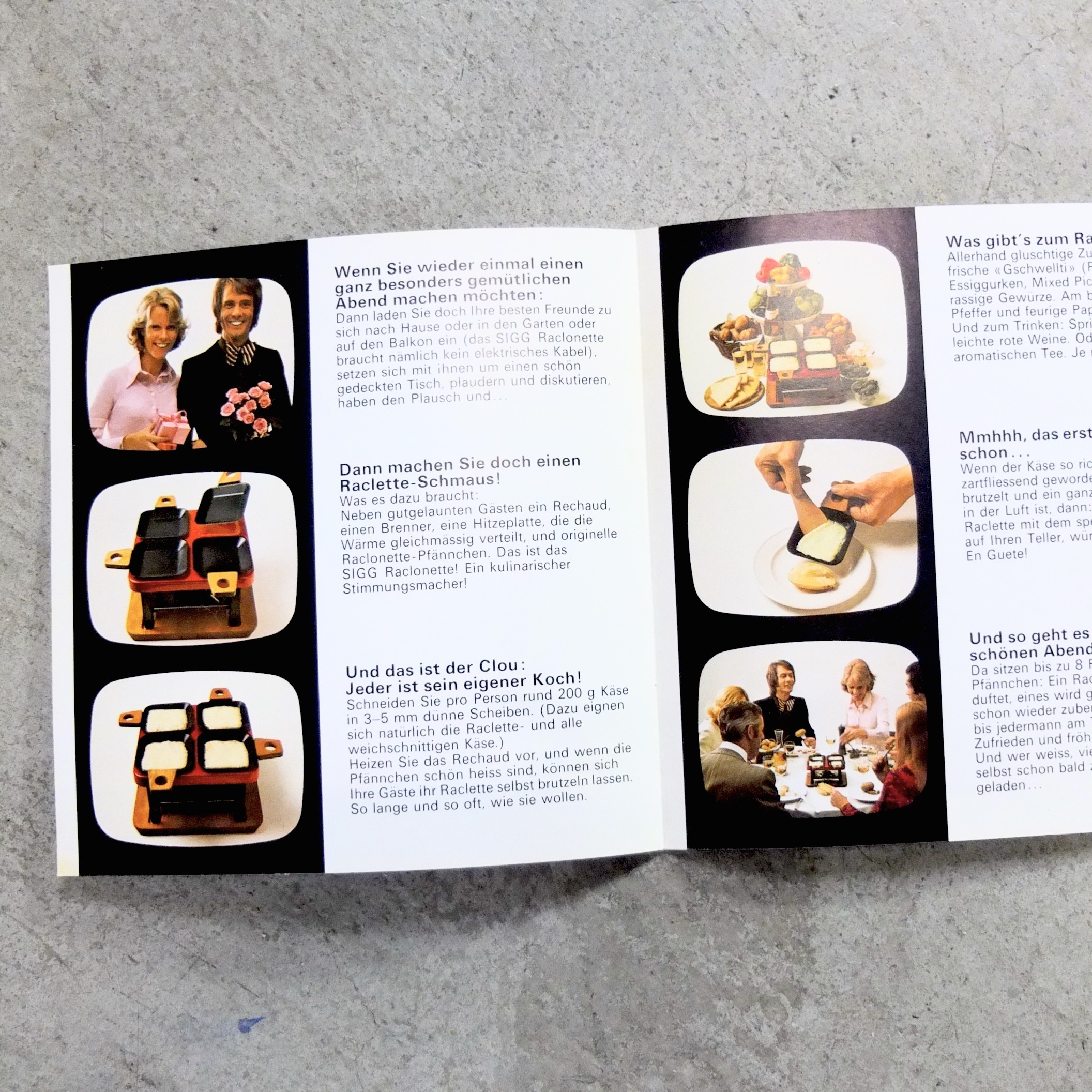 four-a-raclette-vintage-sigg-1969-08 Four à raclette vintage Sigg 1969