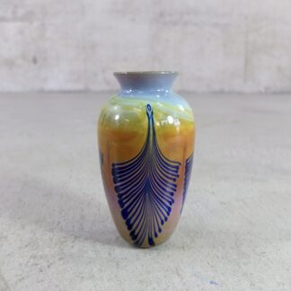 Salamandra Art Glass Vase 1979