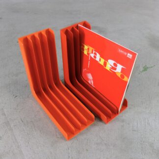 Vintage-Plattenständer 1970er