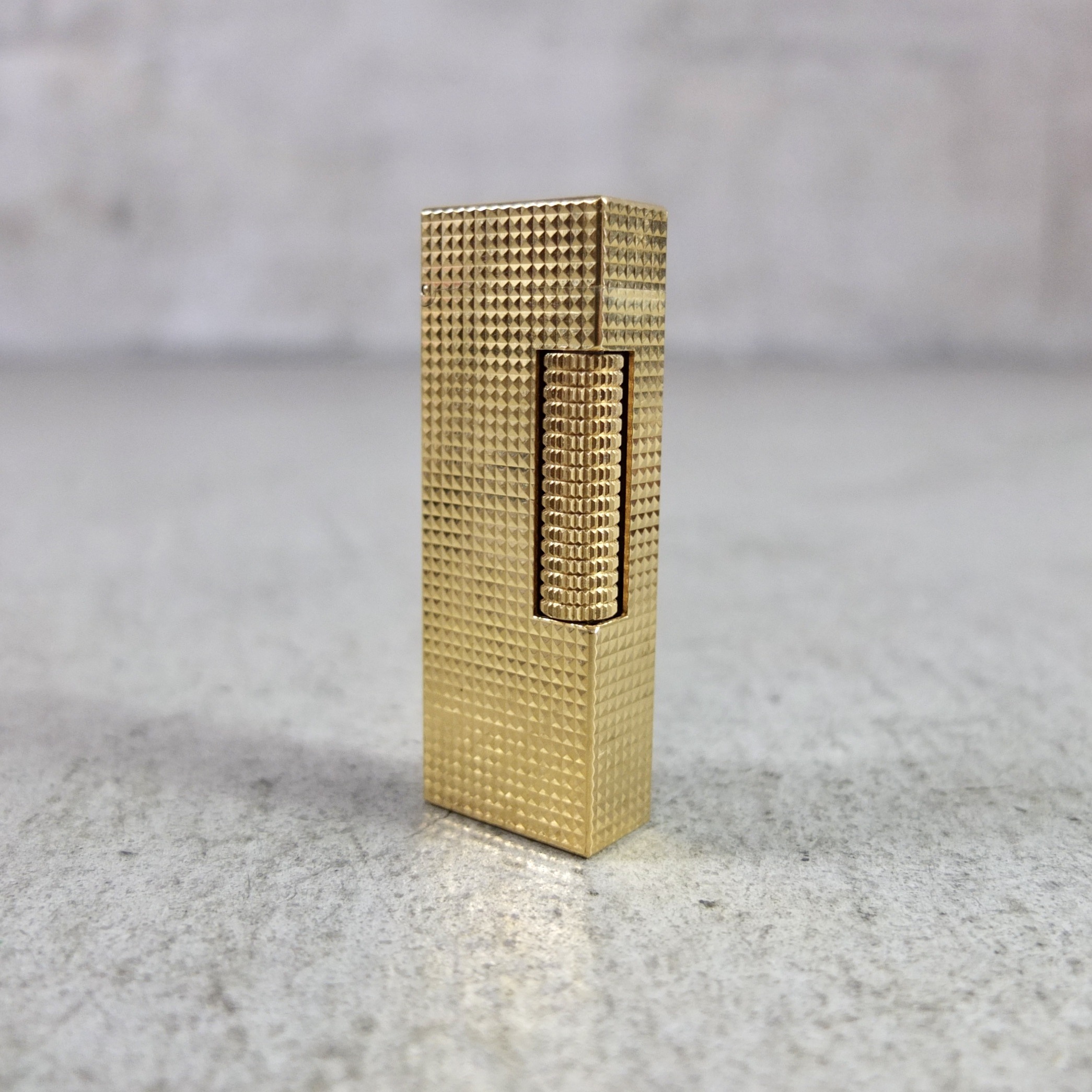 Dunhill Rollagas Vintage Goldfeuerzeug
