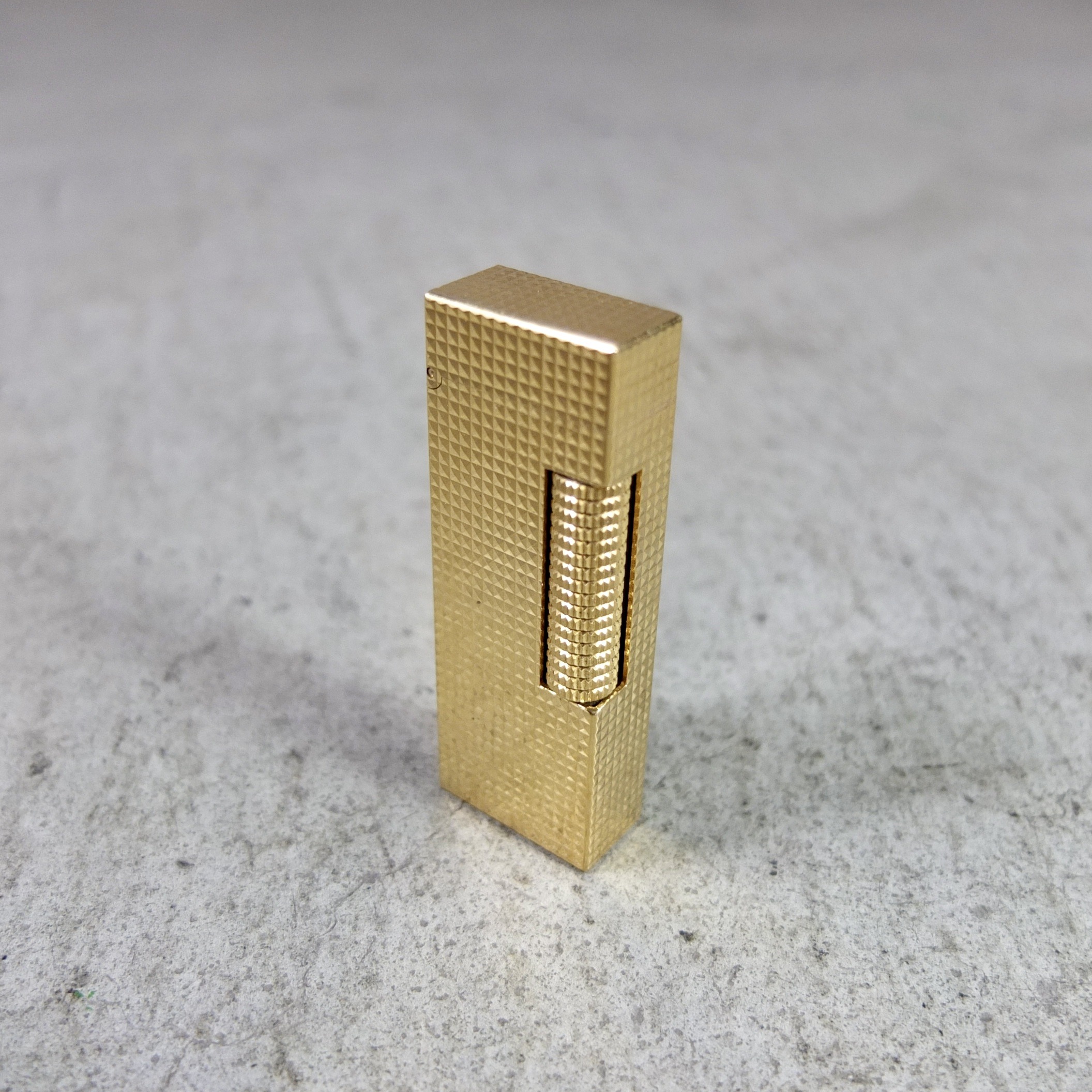 Dunhill Rollagas Vintage Goldfeuerzeug