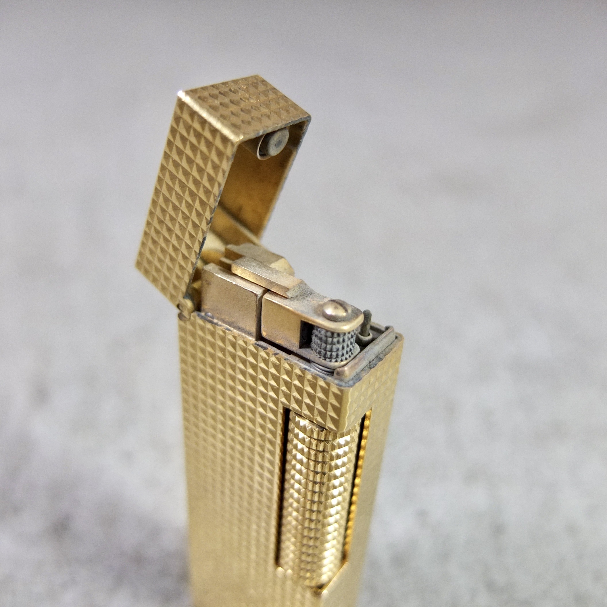 Dunhill Rollagas Vintage Goldfeuerzeug