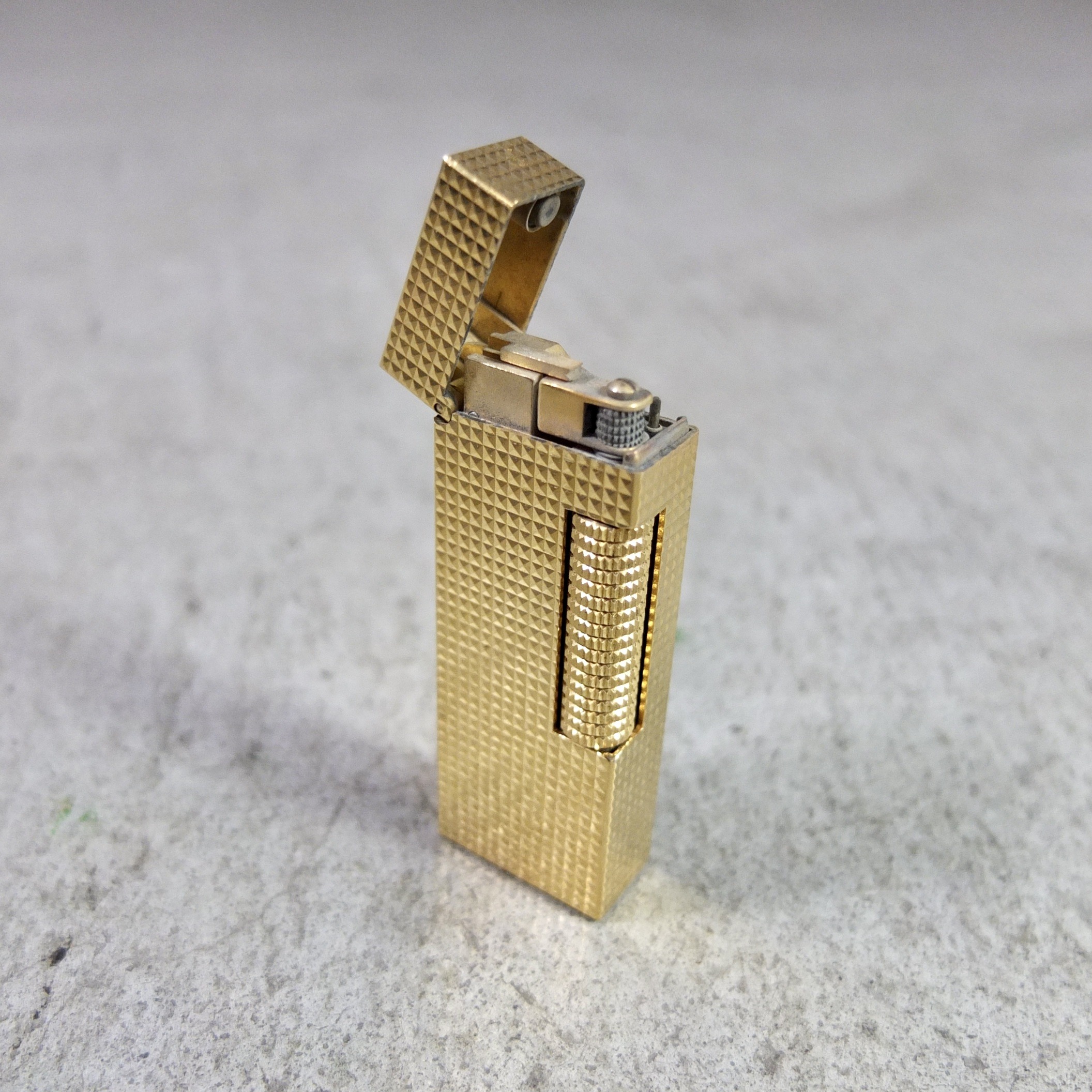 Dunhill Rollagas Vintage Goldfeuerzeug