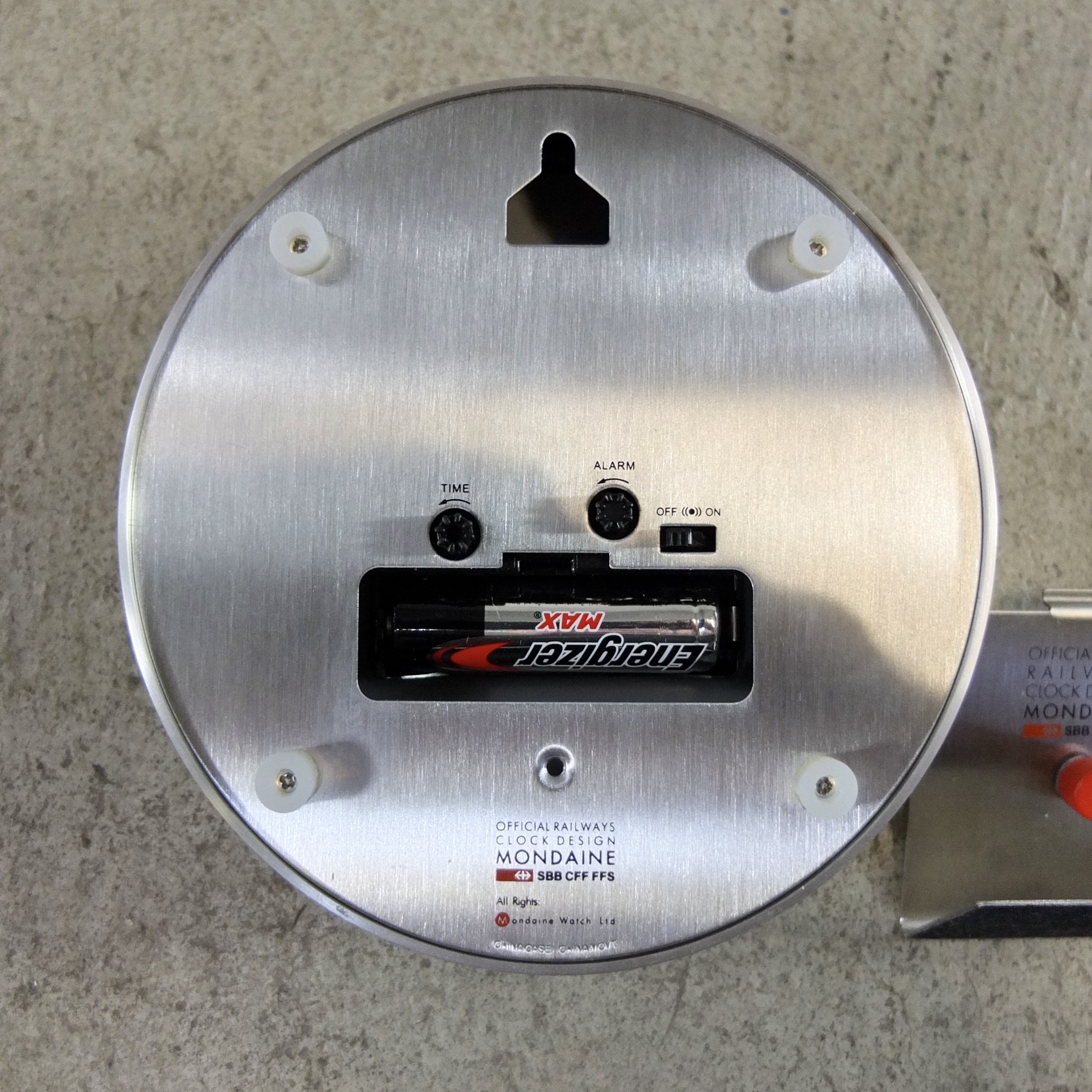 Mondaine SBB Tischuhr Wecker