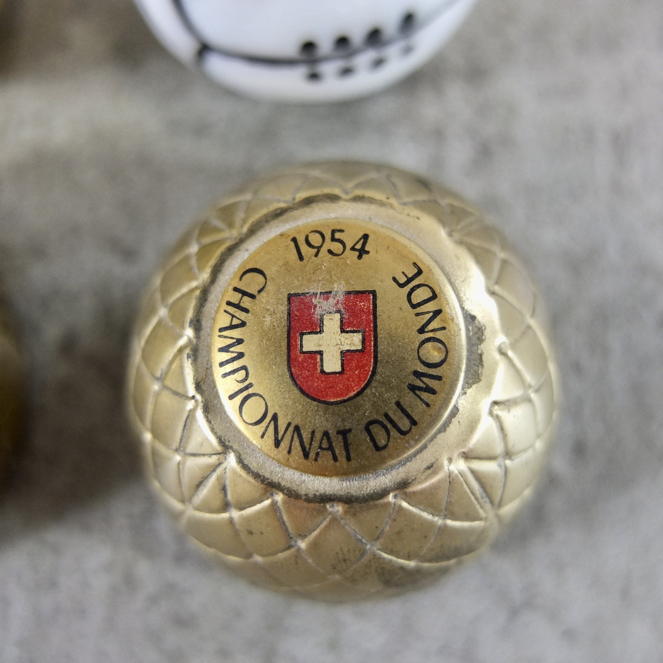 WM 1954 Schweiz Fussball-Tischfeuerzeuge