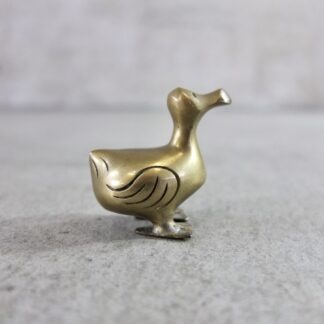 Vintage Dodo Figur aus Messing