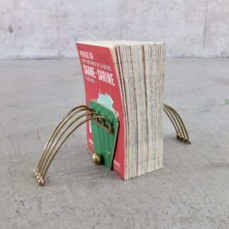 Vintage Waser Zürich Buchstützen 1960