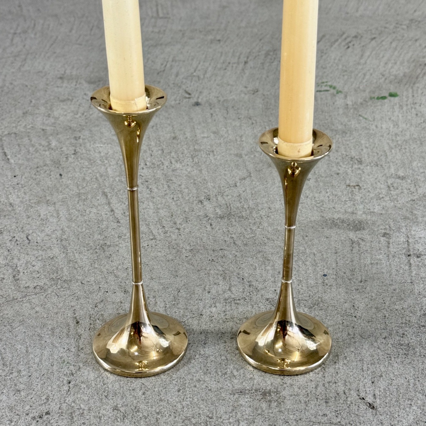 F.W. Danish Design Messing Kerzenständer