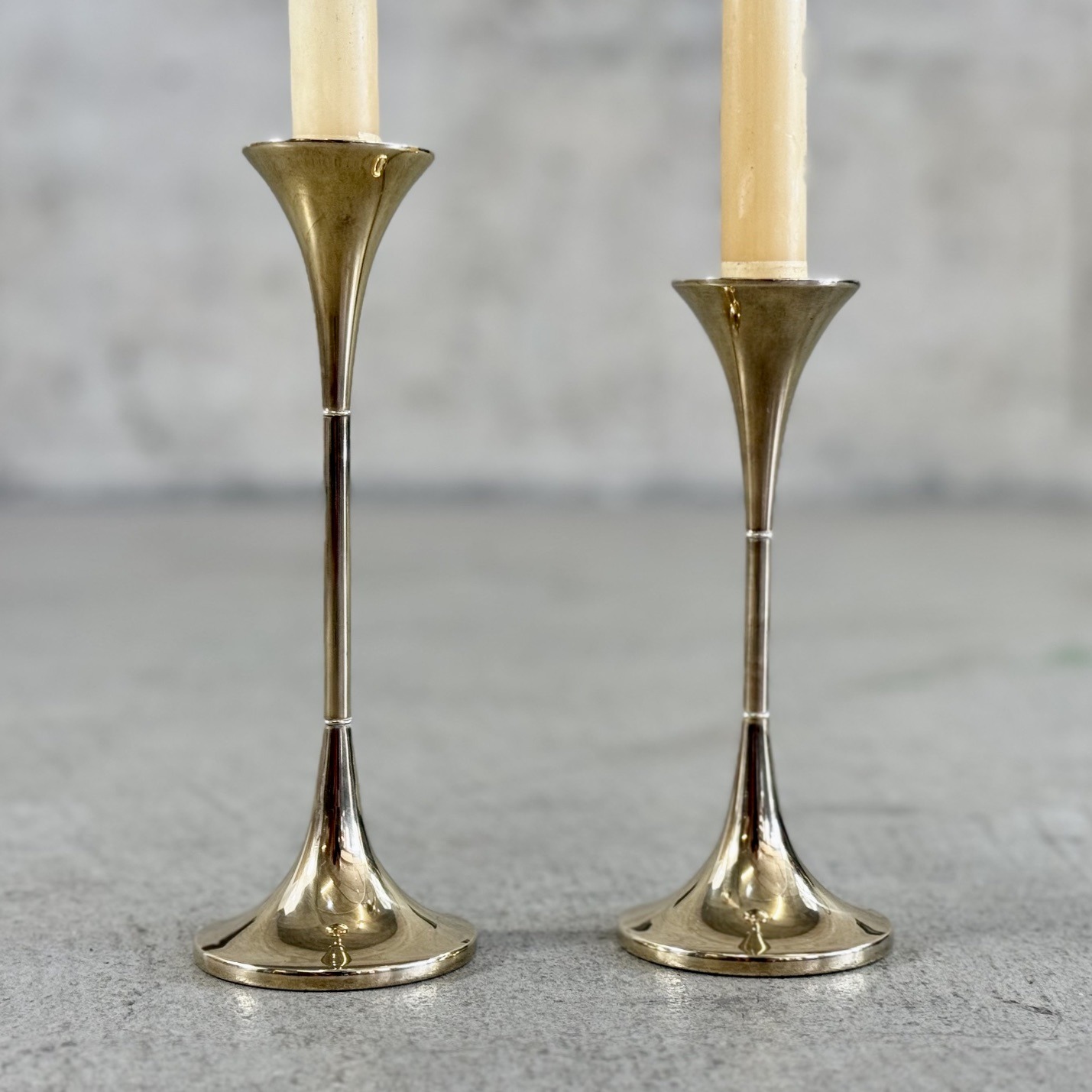 F.W. Danish Design Messing Kerzenständer