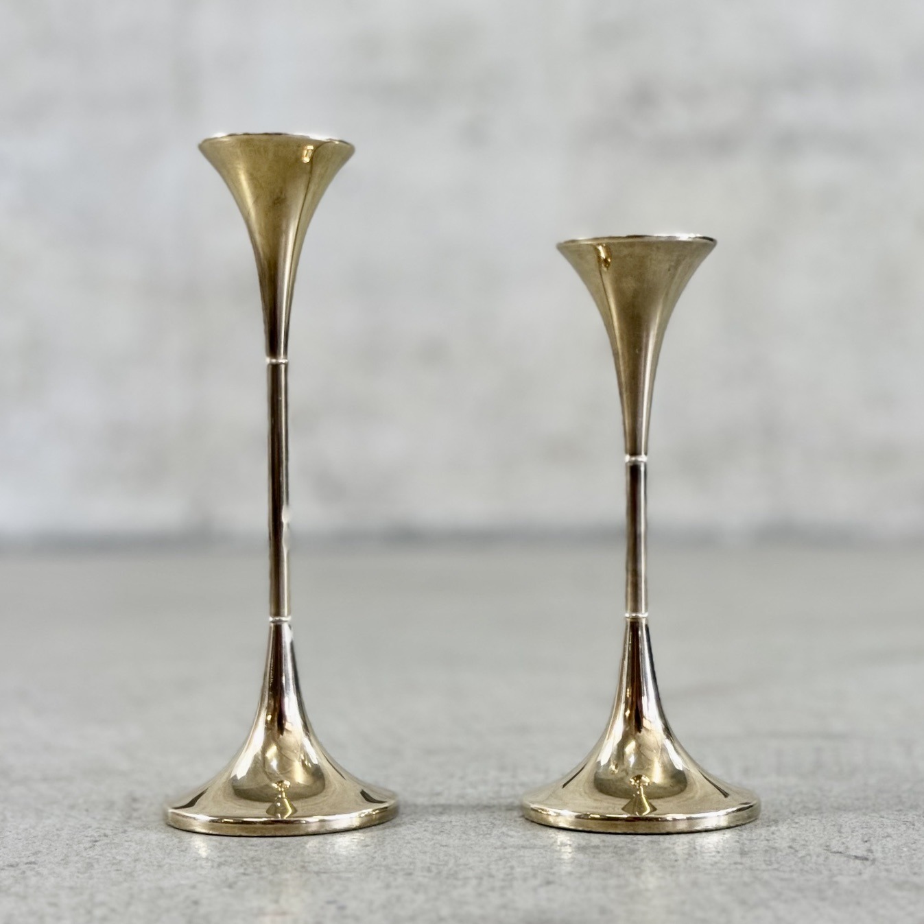 F.W. Danish Design Messing Kerzenständer