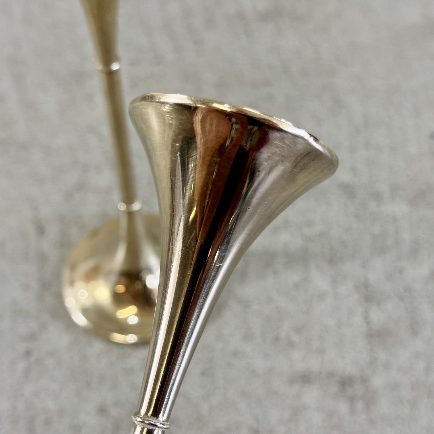 F.W. Danish Design Messing Kerzenständer