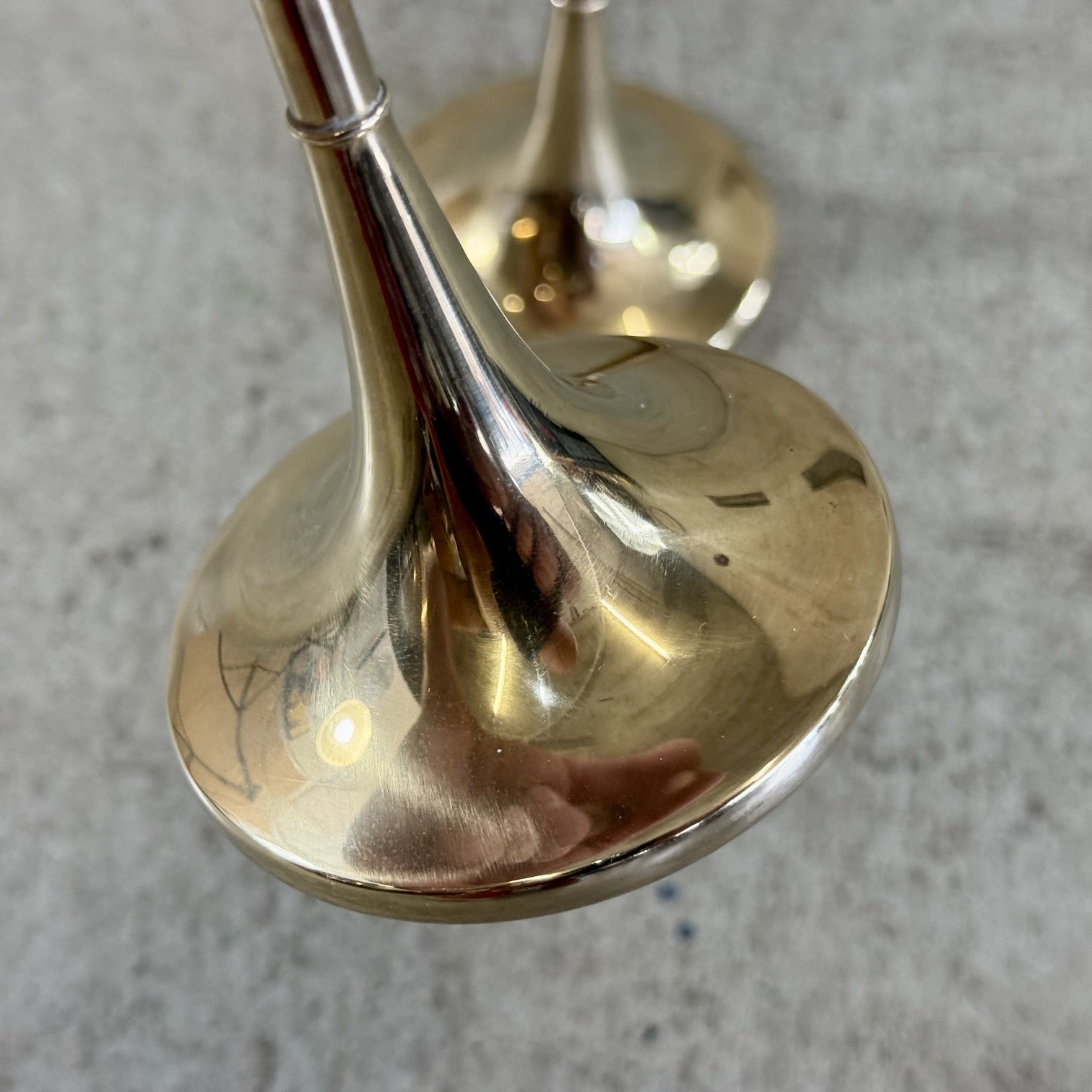 F.W. Danish Design Messing Kerzenständer