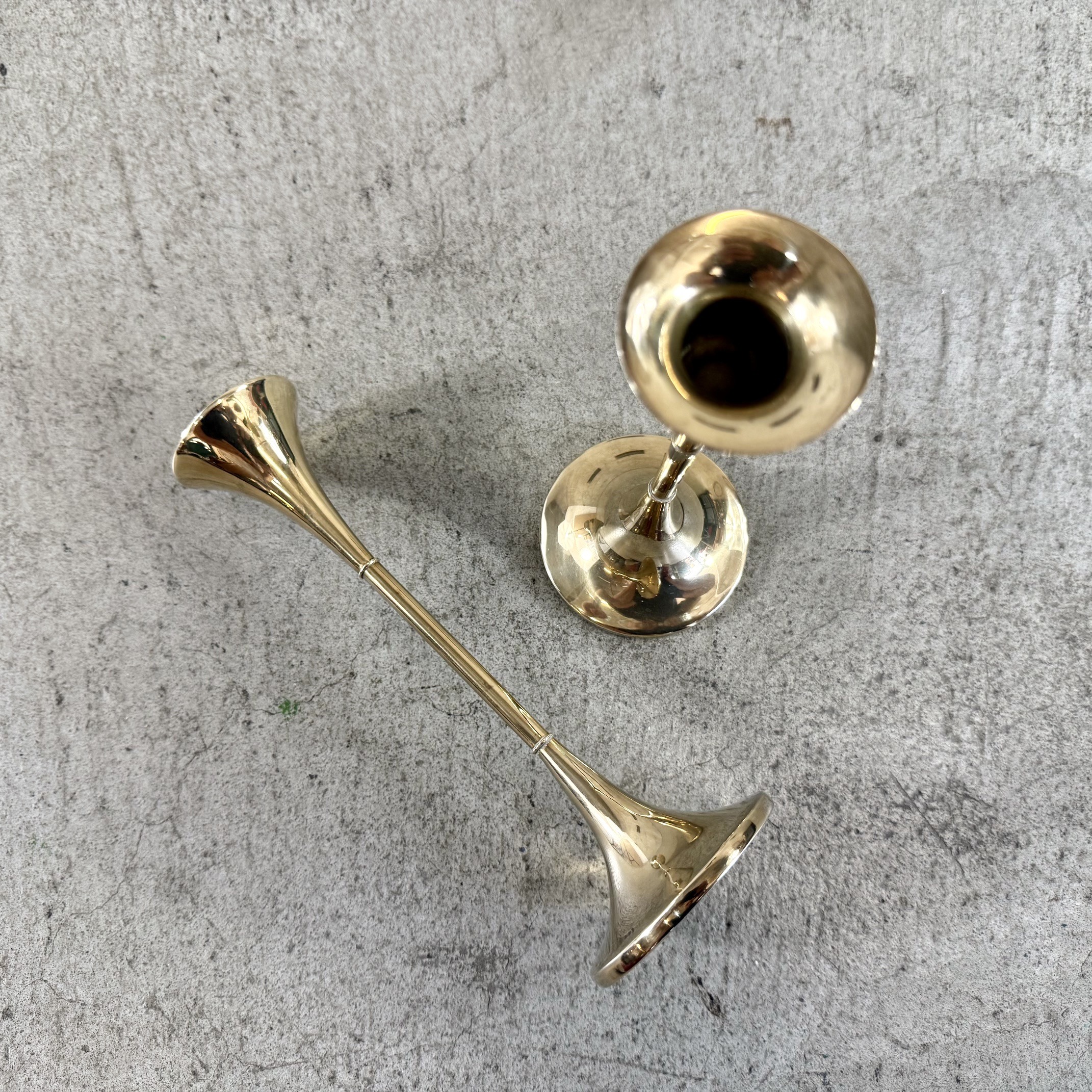 F.W. Danish Design Messing Kerzenständer