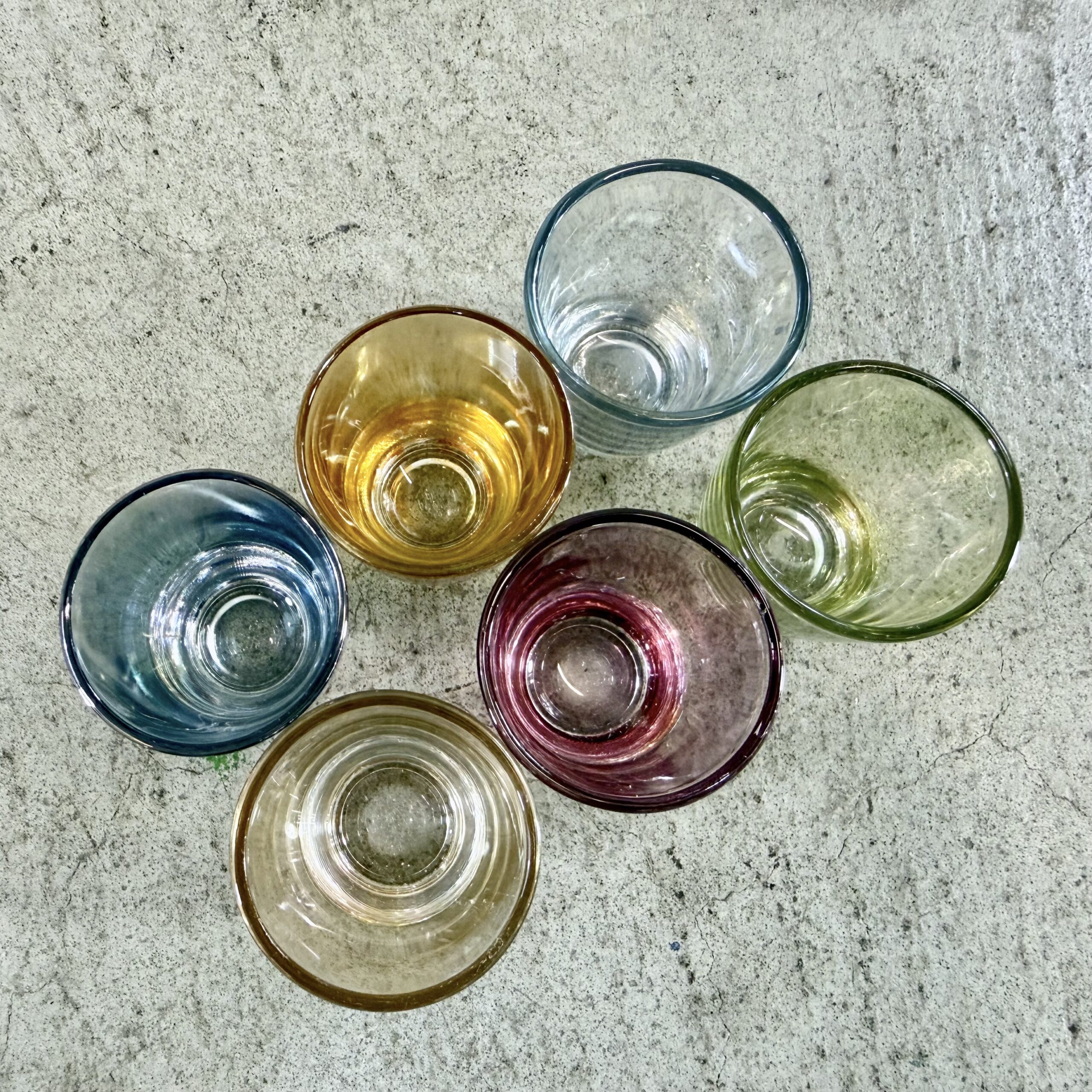 Mid-century Schnapsgläser 1960