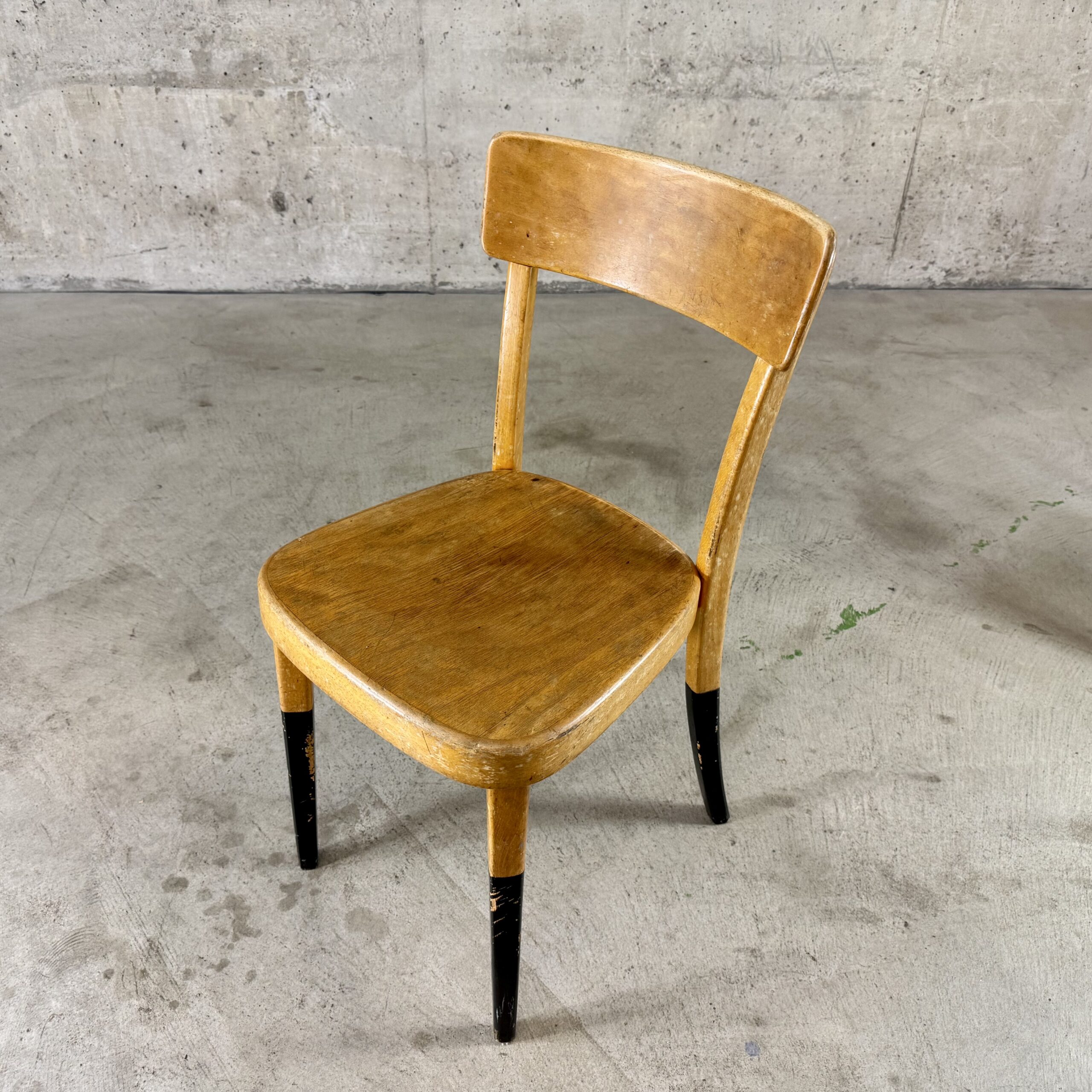 Vintage Schweizer Holzstühle Liestal