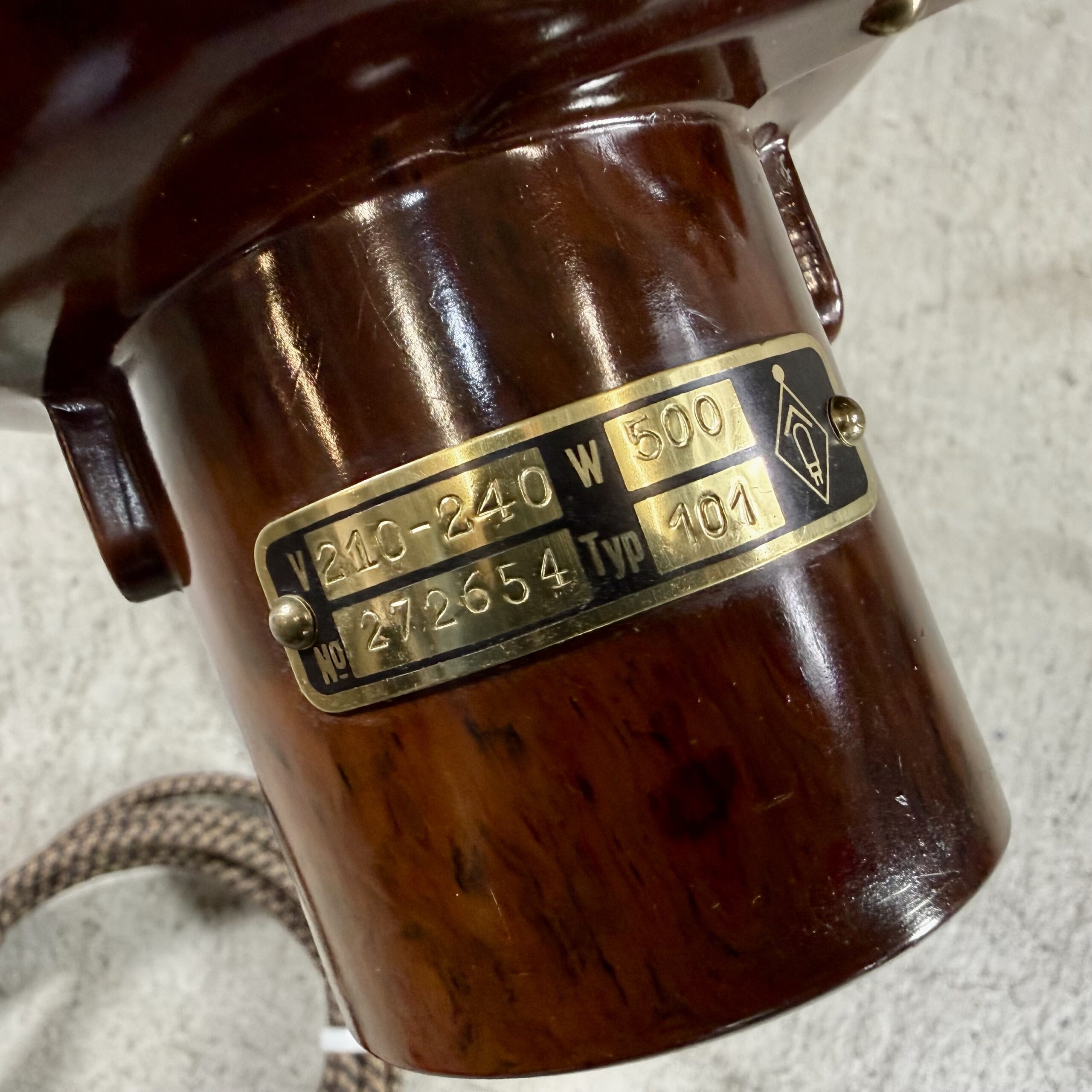 Solis Vintage Bakelit Haartrockner